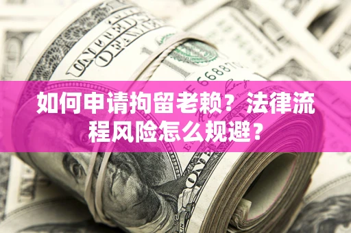 武汉如何申请拘留老赖？法律流程风险怎么规避？