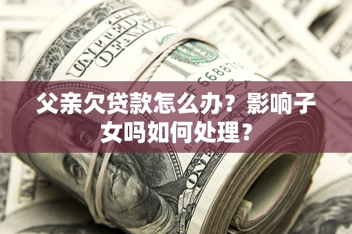 武汉父亲欠贷款怎么办？影响子女吗如何处理？