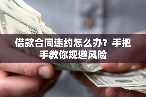 武汉借款合同违约怎么办？手把手教你规避风险