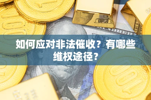 武汉如何应对非法催收？有哪些维权途径？