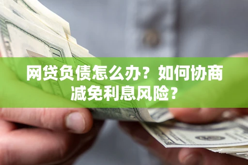 武汉网贷负债怎么办？如何协商减免利息风险？