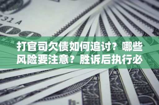 武汉打官司欠债如何追讨？哪些风险要注意？胜诉后执行必看！