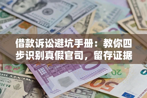 武汉借款诉讼避坑手册：教你四步识别真假官司，留存证据不踩雷