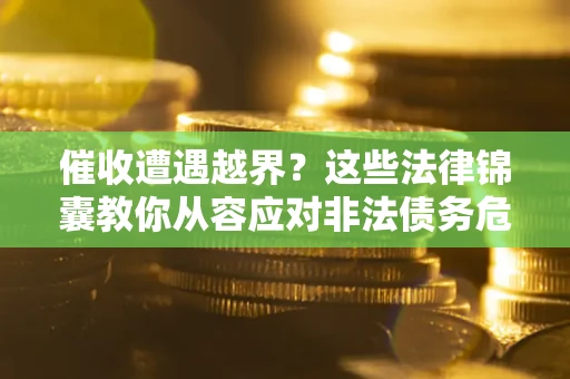 武汉催收遭遇越界？这些法律锦囊教你从容应对非法债务危机