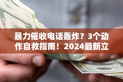 武汉暴力催收电话轰炸？3个动作自救指南！2024最新立案标准全解析